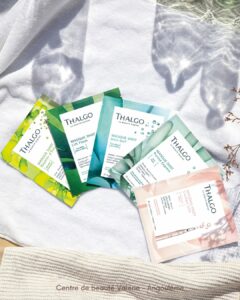 5 masques soin visage express Thalgo